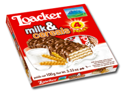 Loacker Milk and Cereals